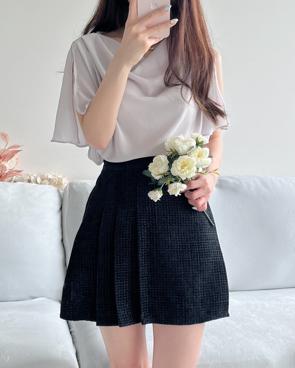 Drape Wing Blouse