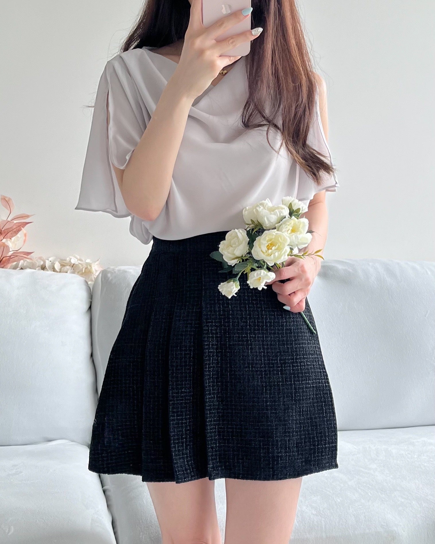 Drape Wing Blouse