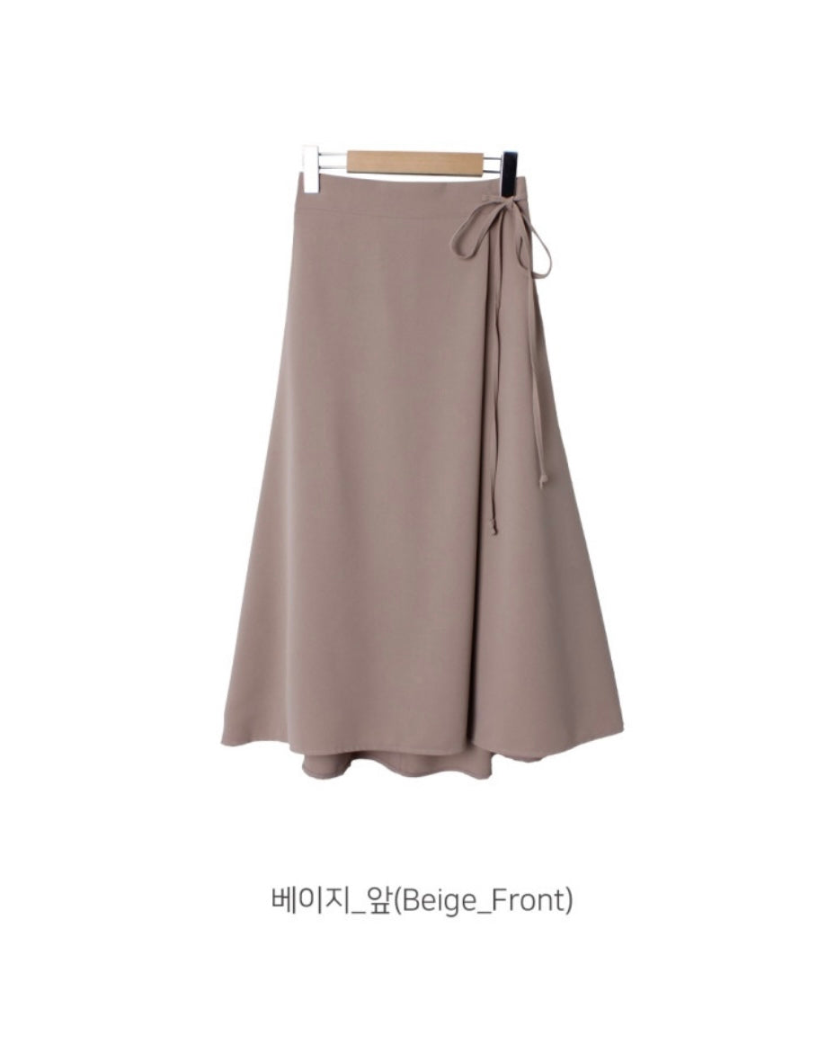 Mimi Ribbon Banding Skirt