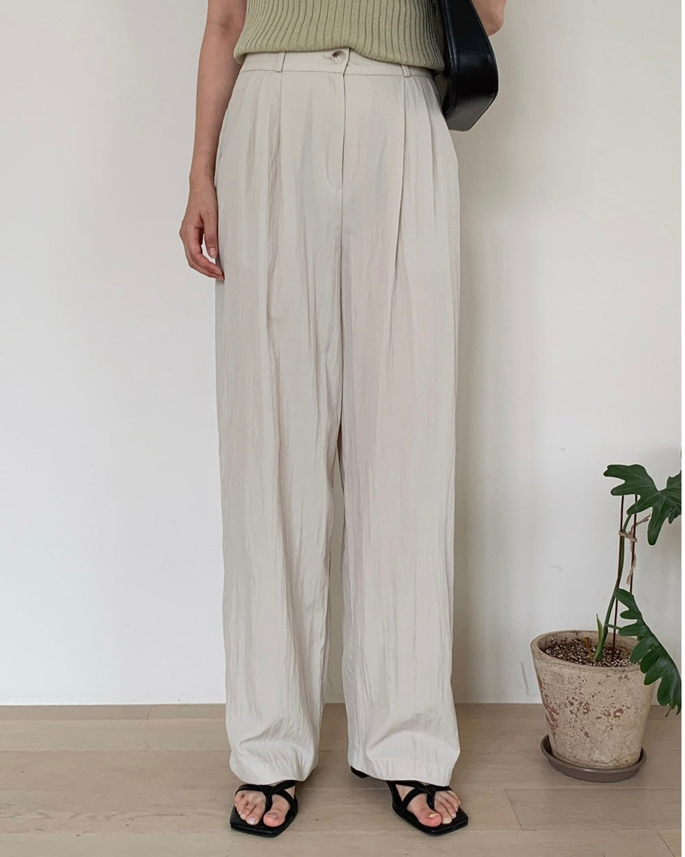 Summer Pin-Tuck Slacks