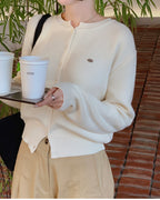 Daily Metal Charm Cardigan