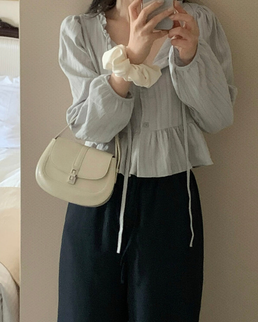 Evita Frill Blouse