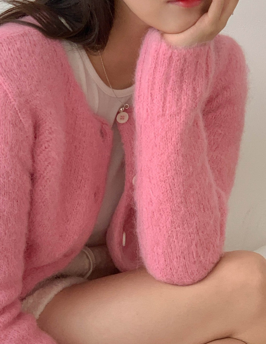Alpaca Cardigan - 90% Alpaca