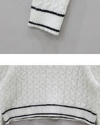 Vly Knit Two-Piece