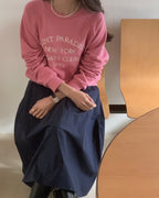 Saint Embroidery Sweatshirt