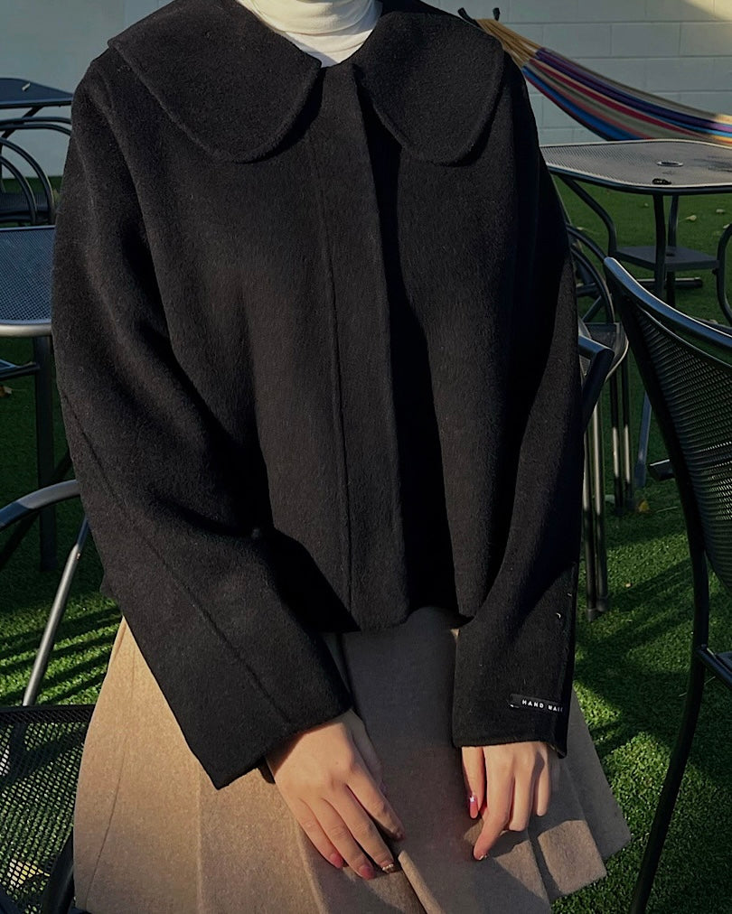 Laura 80% Wool Short Coat