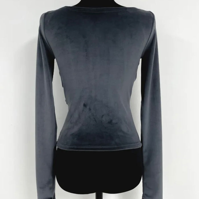 Velvet Twist Long Sleeve