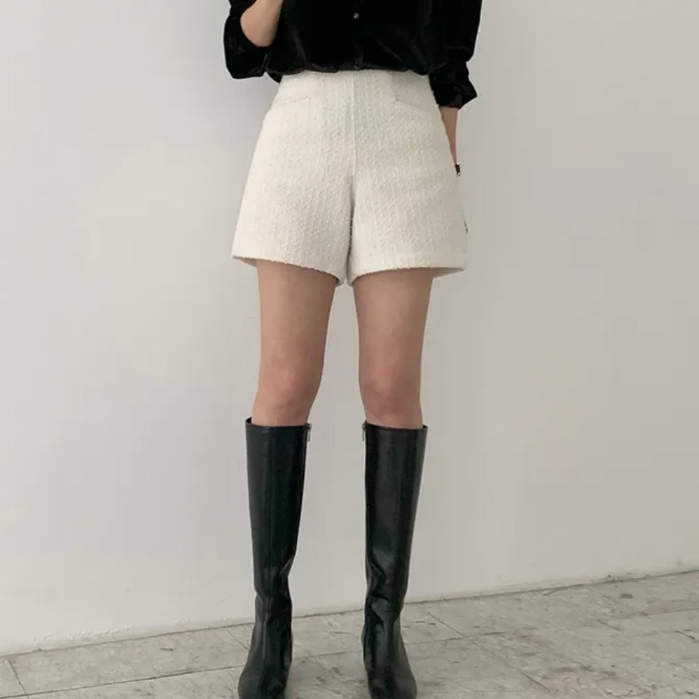 [XS,S] Monica Tweed Shorts