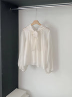 [ Pre-order ] Mia Back Ribbon Blouse