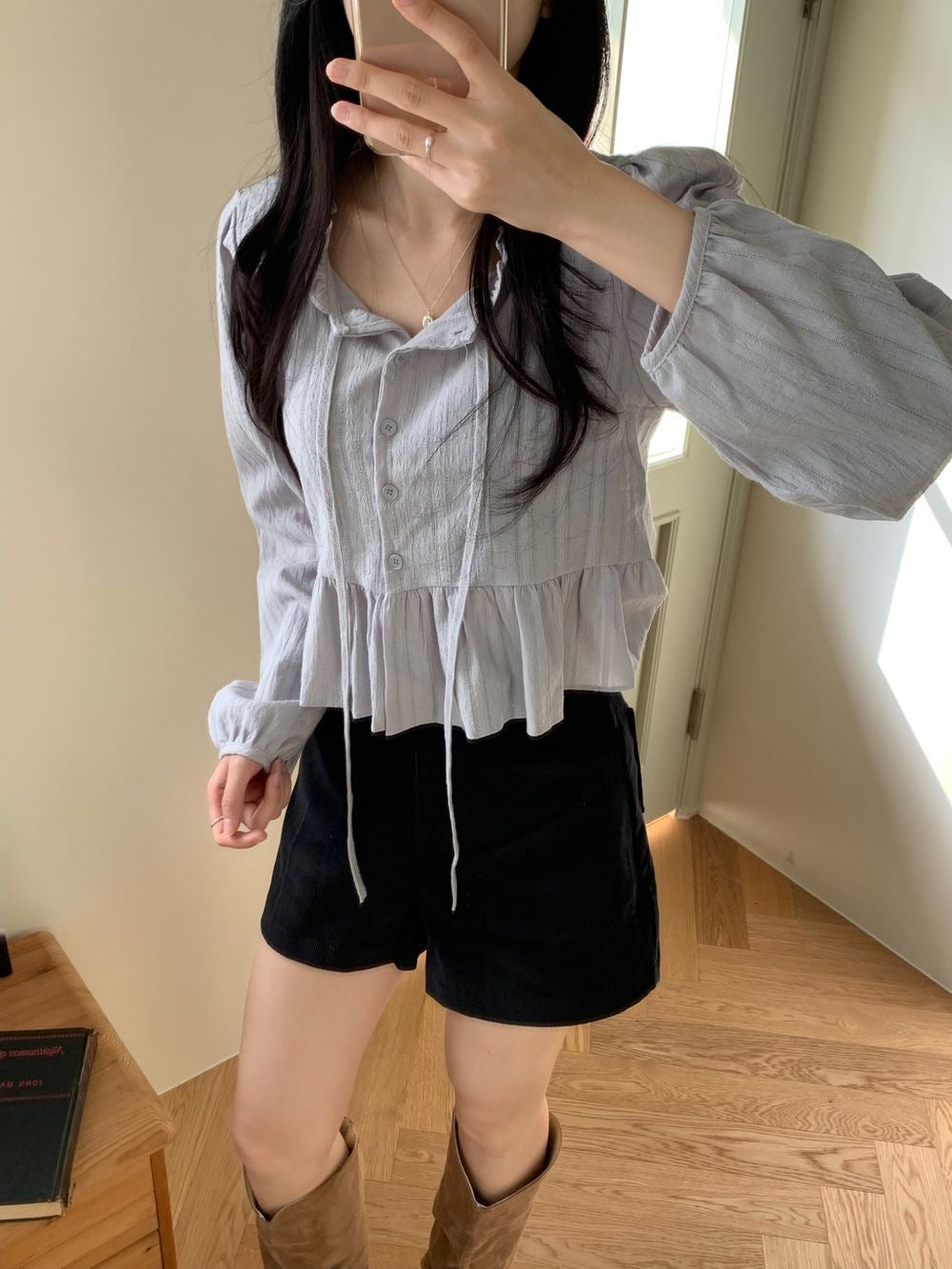 Evita Frill Blouse