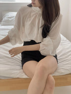 [ Pre-order ] Mia Back Ribbon Blouse