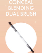 [ LUNA ] Conceal Blender Palette 01 Clear Cover + Dual Brush