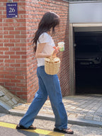 [ S,M ] Summer Straight Jeans