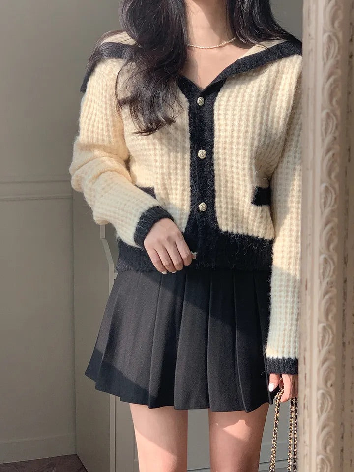 Waffle Cardigan