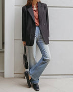 Double-layer One Button Jacket