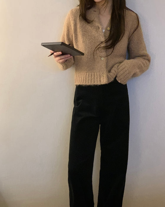 Mui Alpaca Cardigan - 88% Alpaca