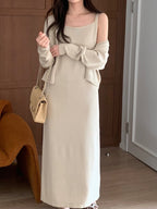 Mulia Cardigan Dress Set