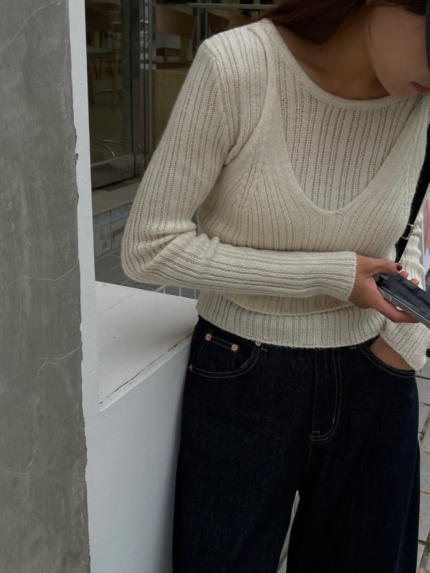 Tony Layered Knit Top