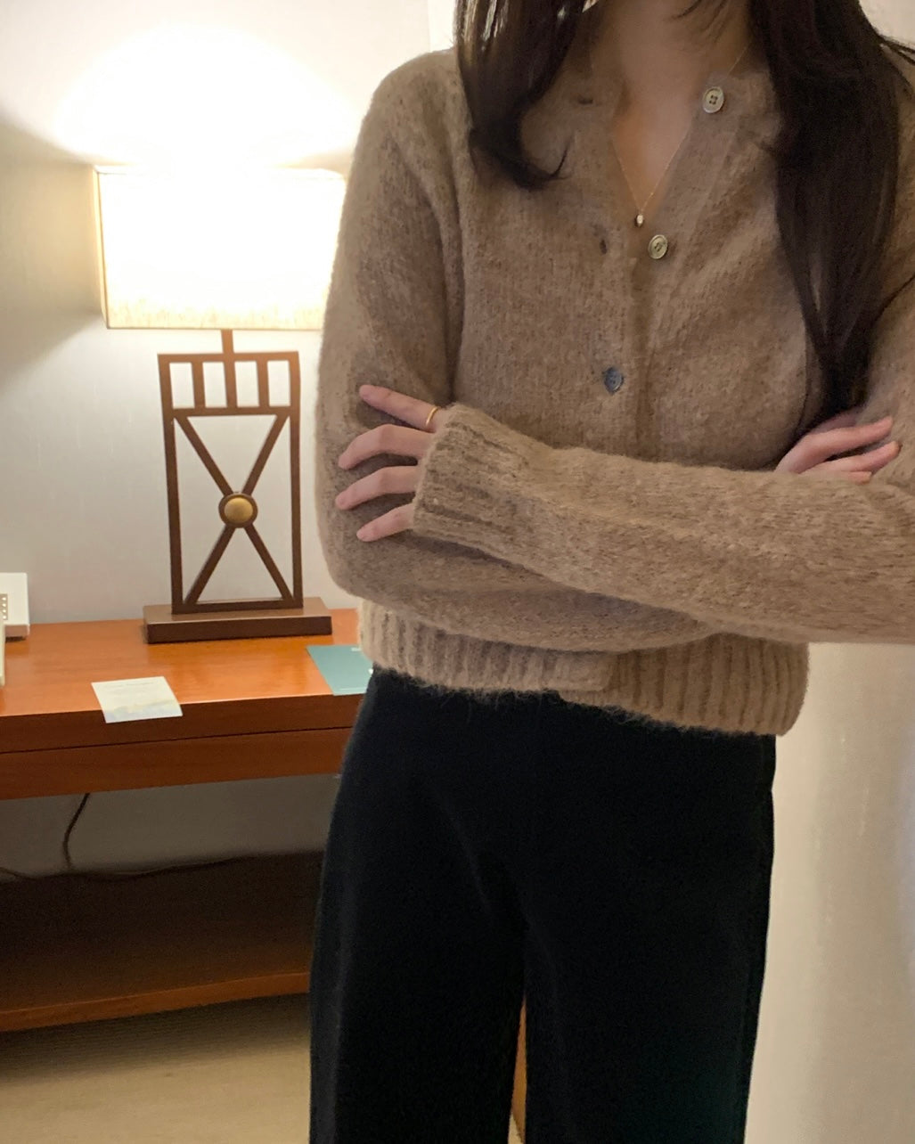 Mui Alpaca Cardigan - 88% Alpaca