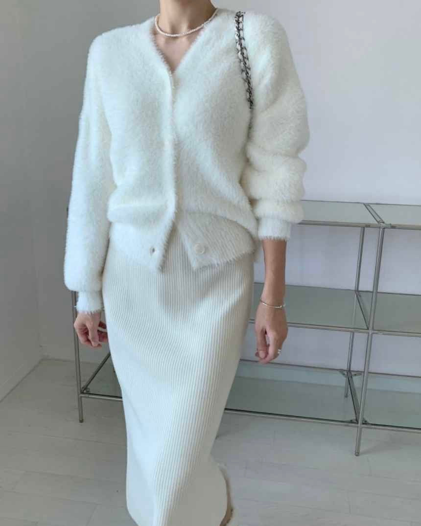Joo Angora Cardigan