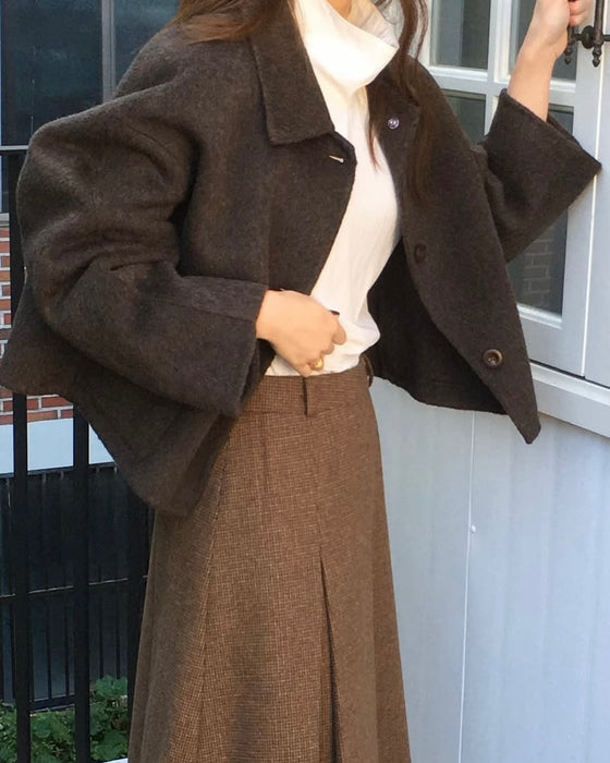 Weasley 80% Wool Short Coat