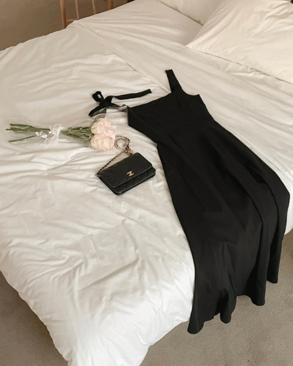 One Ribbon Long Dress