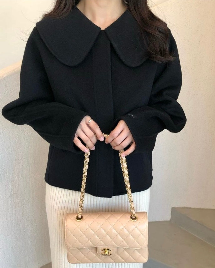 Laura 80% Wool Short Coat