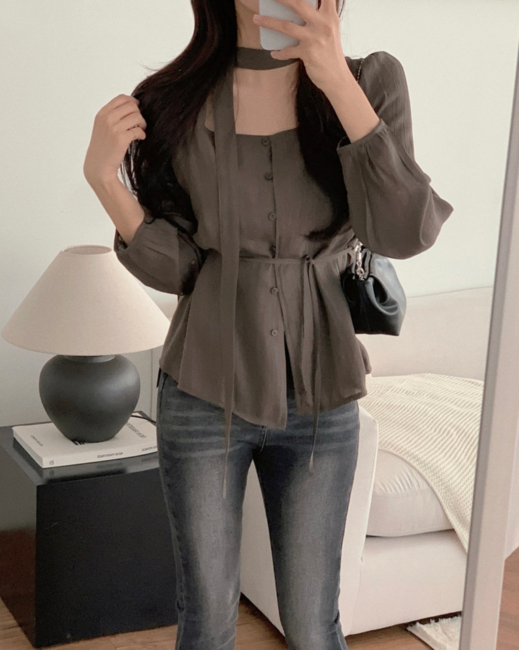 Linda Tie Blouse