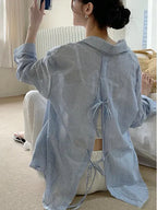 Heaven Back Ribbon Shirt