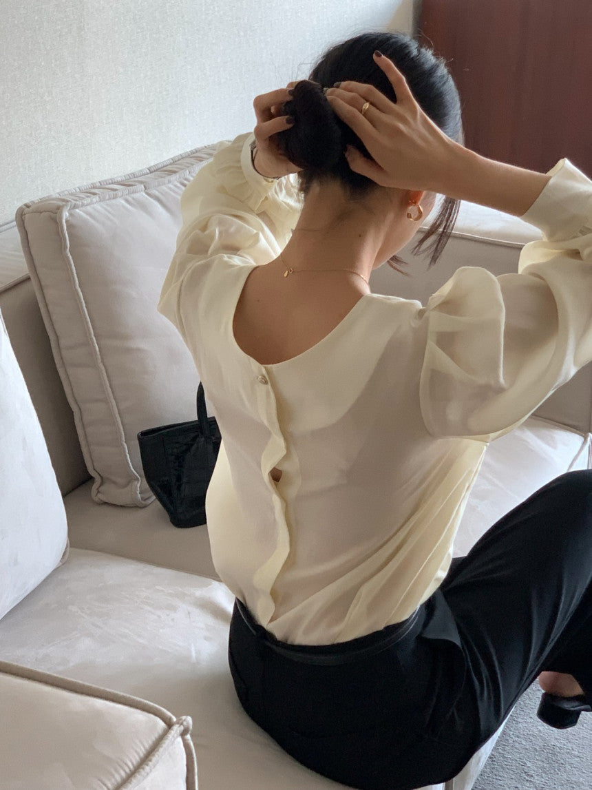 Button Riversible Blouse