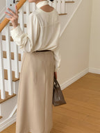 [S,M] Bath Belt Long Skirt Set