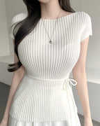 Cool Ribbed Strap Knit