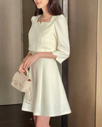 [ Pre-order ] Glen Tweed Dress - Mini / Long