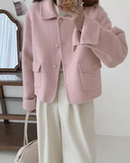 Pocket Wool Handmade Jacket