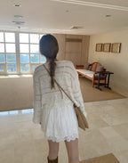 Delicate Cotton Crochet Knit