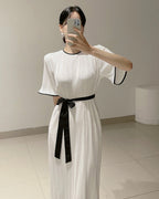 [ Pre-order ] Charmant Pleats Dress