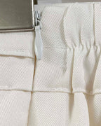 Ribbon Banding Mini Skirt