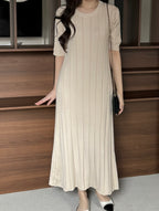 Laurent Pleats Dress