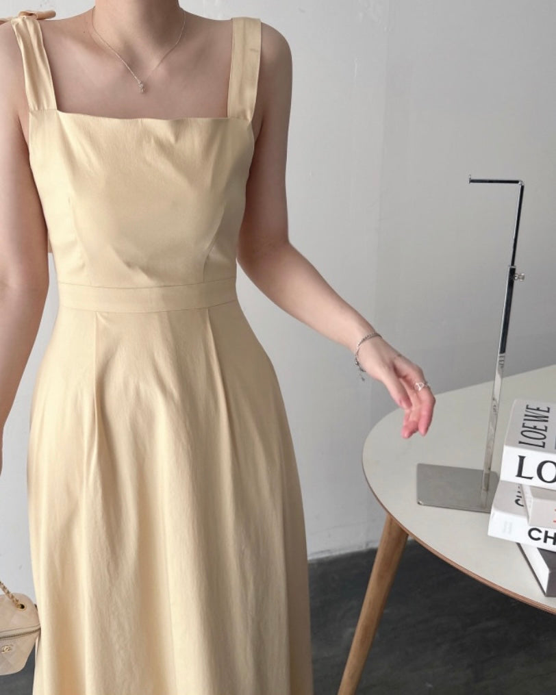 One Ribbon Long Dress