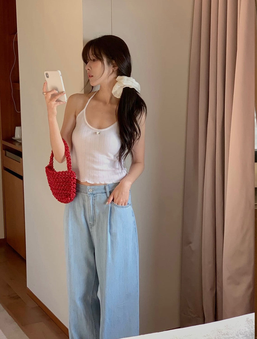 [ M ] Summer Mid-Rise Wide Fit Jeans