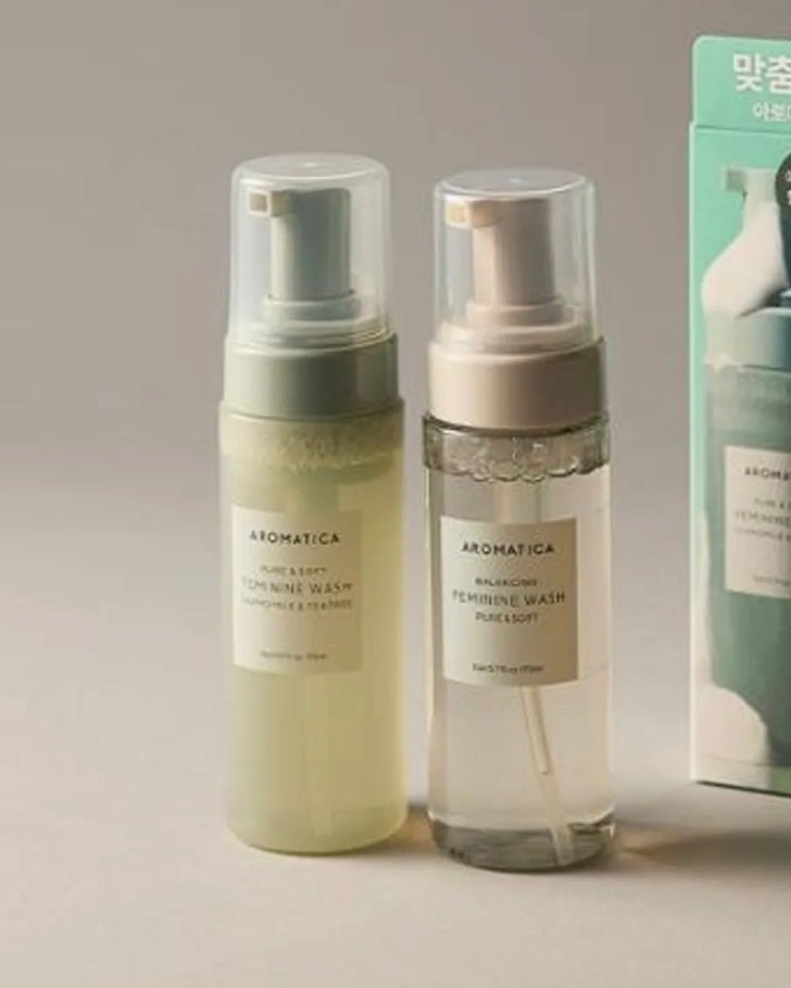 [ AROMATICA ] Pure & Soft Feminine Wash / Chamomile & Tea Tree 170mL