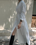 [ Pre-order ] Buckle Shirt Dress