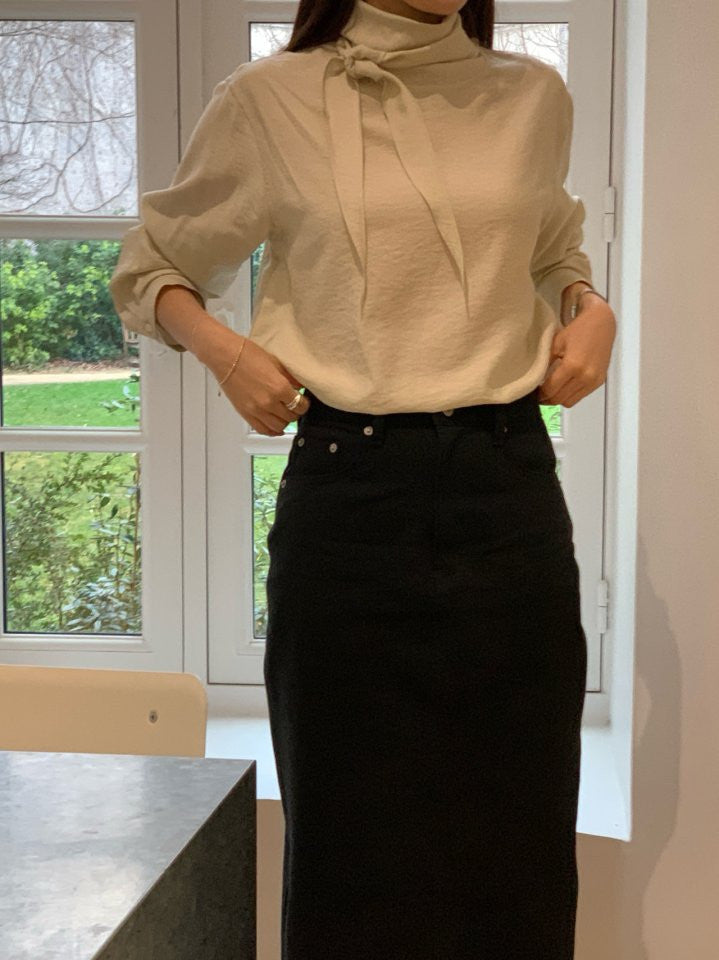 Elise Tie Blouse