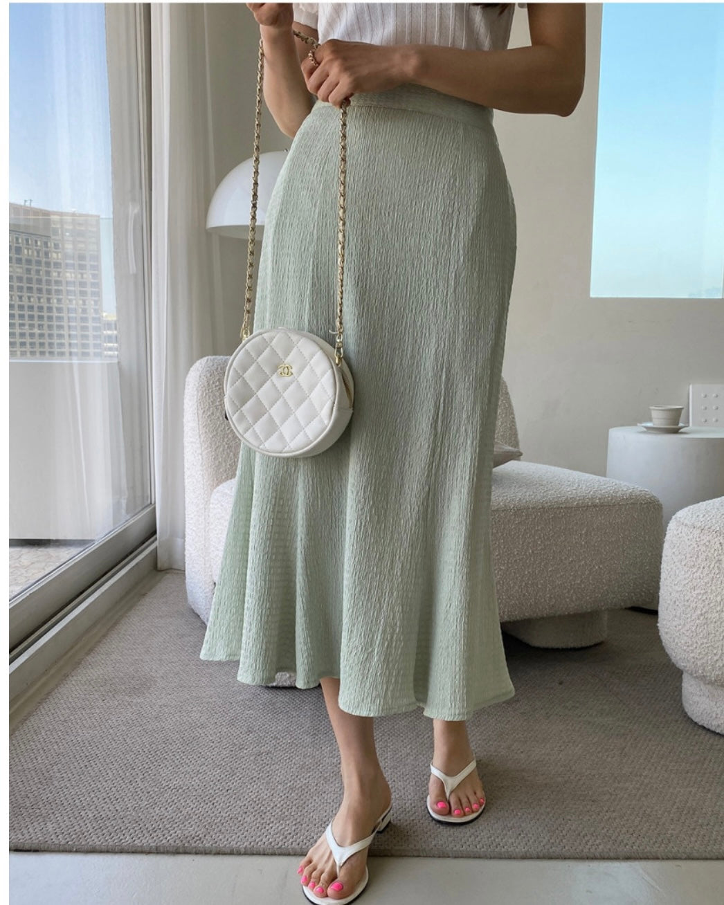 Embo Banding Skirt