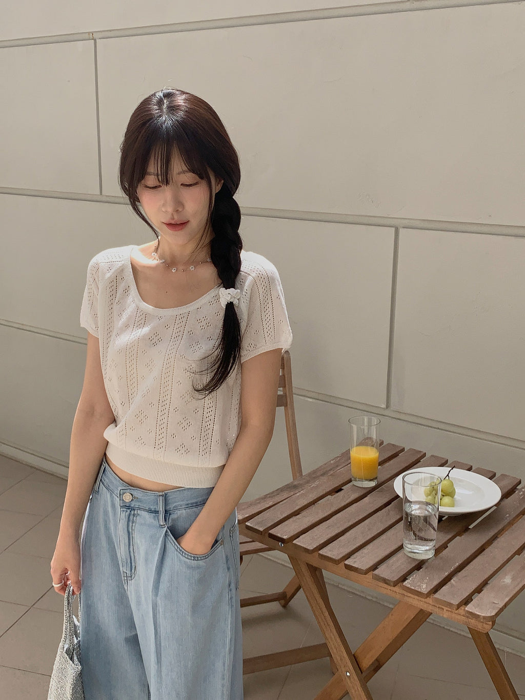 Soda Scoop-Neck Knit