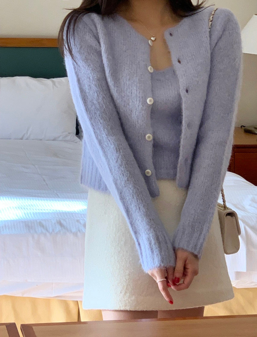 Alpaca Cardigan - 90% Alpaca