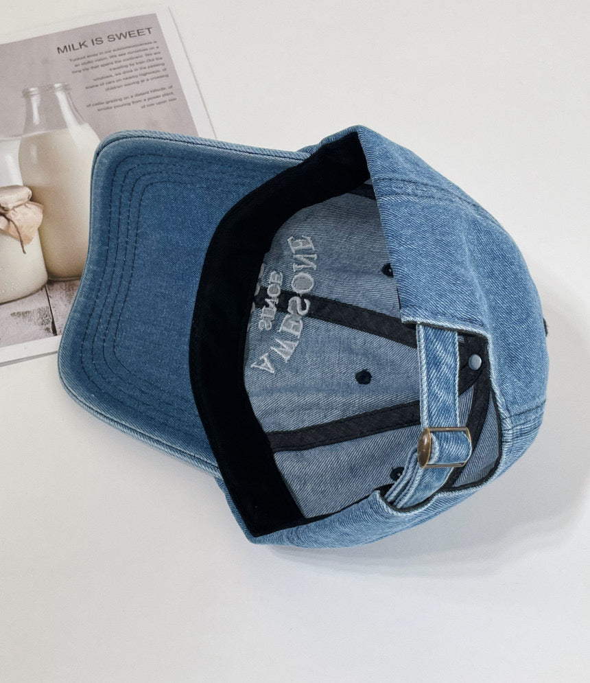 Awesone Denim Ball Cap