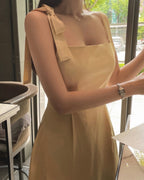 One Ribbon Long Dress