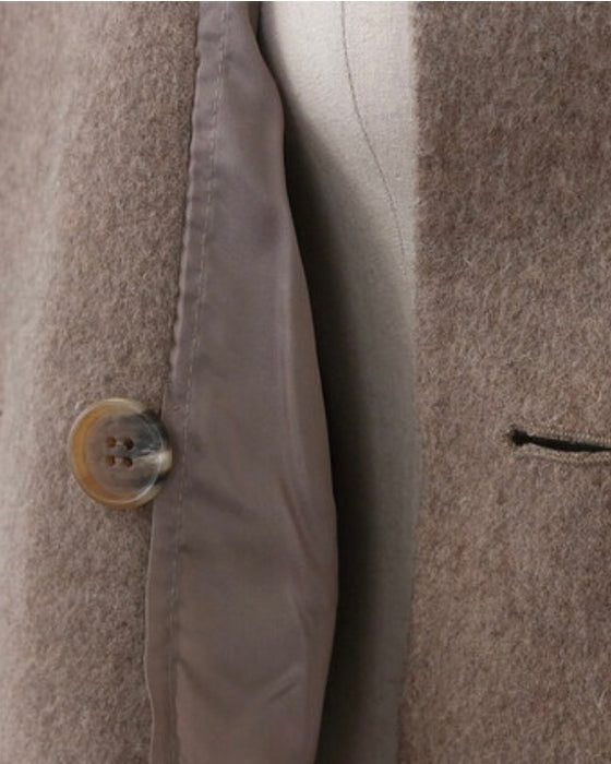 Double 90% Wool Short Coat