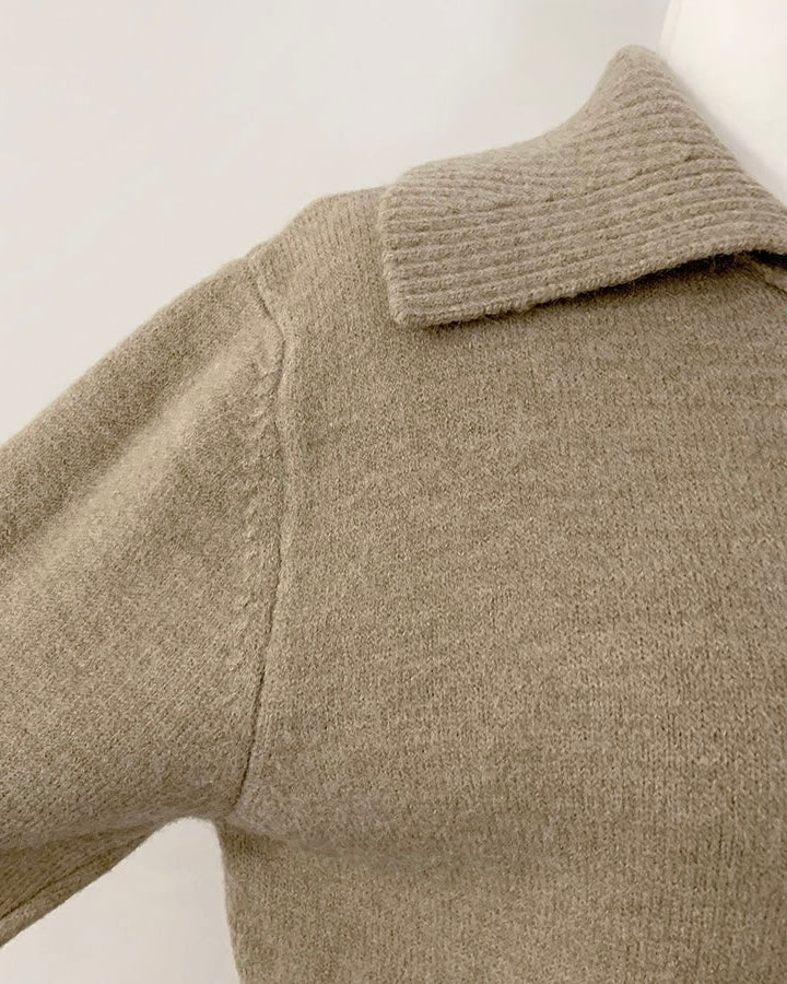 Onion Knit Zip-Up